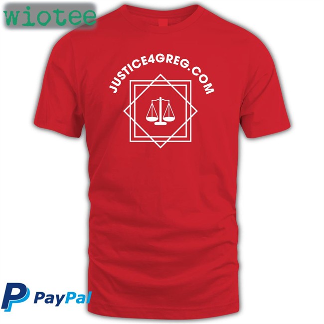 Cause Team Shop Scales Of Justice Apparel Justice 4 Greg Shirt Rabia O'chaudry