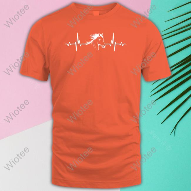 Heartbeat Horse Long Sleeve Tee Official Heartbeat Horse Hoodie