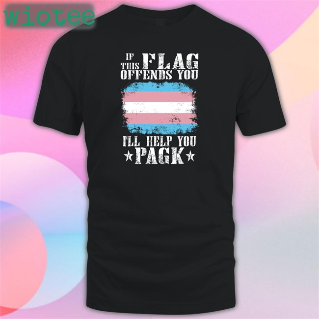 Vampire Catboy Trans If This Flag Offends You I'll Help You Pagk Hoodie