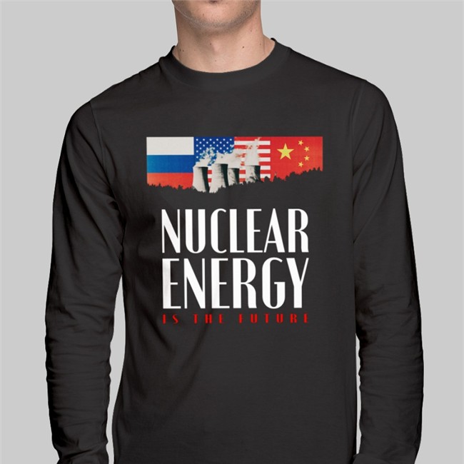 Space Commune Merch Nuclear Energy Is The Future T-Shirt Fox Green Burke Senate