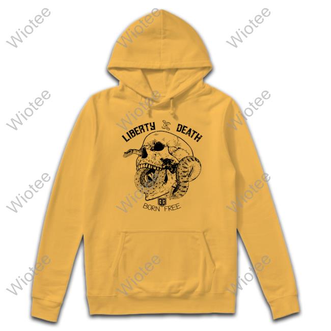 Bunker Branding Merch Liberty Or Death 2.0 Crewneck Sweatshirt Official Bunker Branding Merch Liberty Or Death 2.0 T Shirt