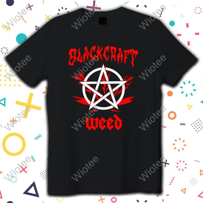 Official Blackcraft Weed Black Tee BlackCraftCult Blackcraft Weed Shirt Black Craft Cult