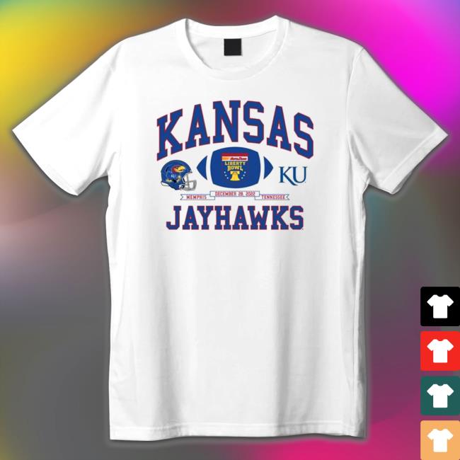 Kansas Jayhawks 2022 Bowl helmet T-Shirt