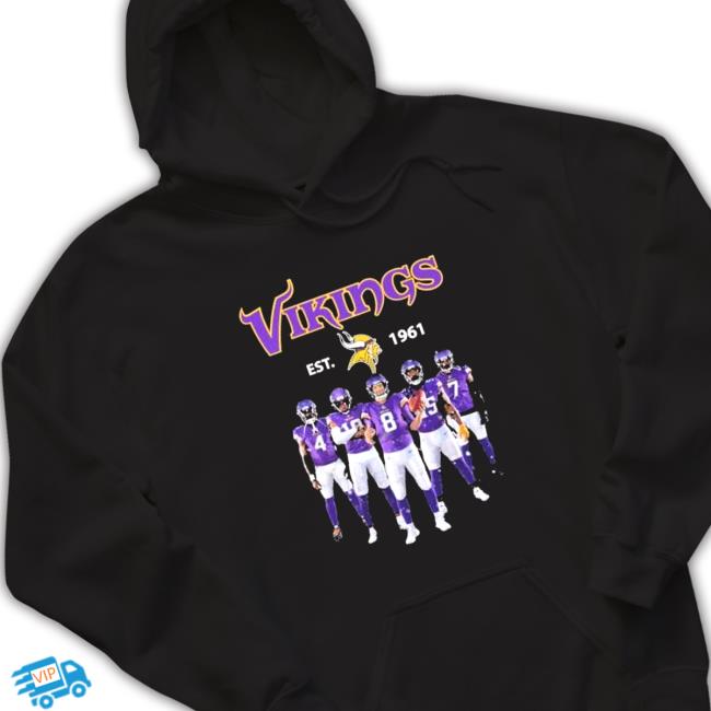 Official Minnesota Vikings Est 1961 Shirt Official Minnesota Vikings Est 1961 Long Sleeve T Shirt
