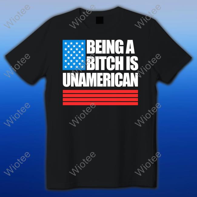 Maj Toure Being A Bitch Is Unamerican Hoodie Jesse Kelly