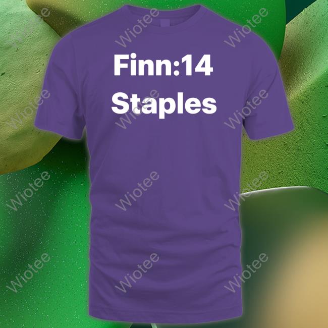Official Finn Balor Finn:14 Staples Tee Shirt