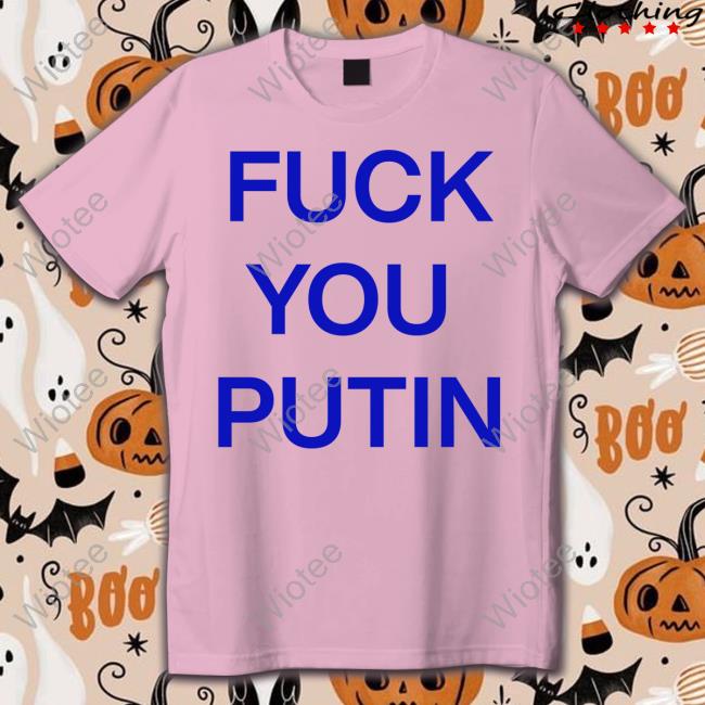 Alina Baikova Fuck You Putin Shirts
