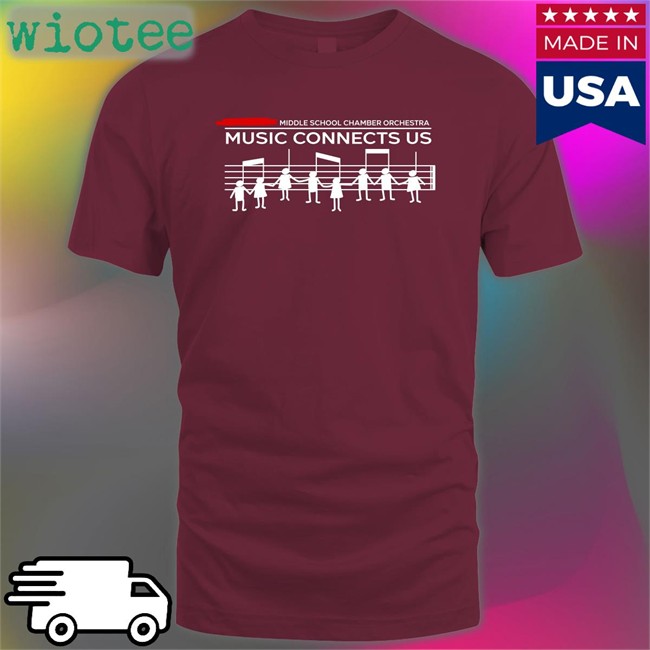 Music Connects Us Tee Shirt Threatening Music Notation Music Connects Us Sweatshirt