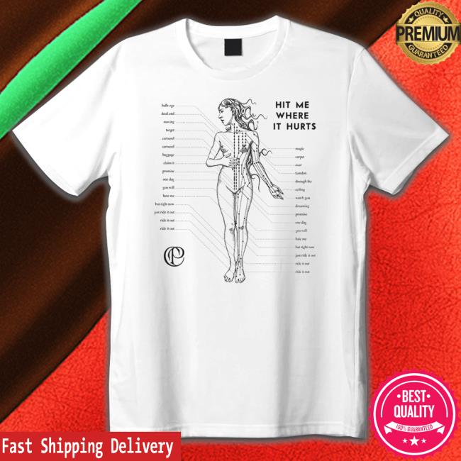 Official Caroline Polachek Merch Hit Me Where It Hurts Shirt Official Caroline Polachek Merch Hit Me Where It Hurts T-Shirt