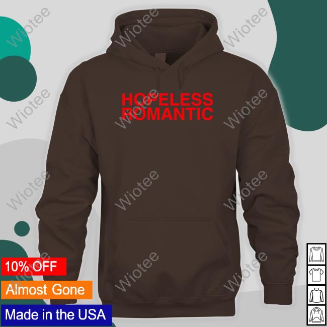Steph Bohrer Merch Hopeless Romantic White Sweatshirt Fanjoy
