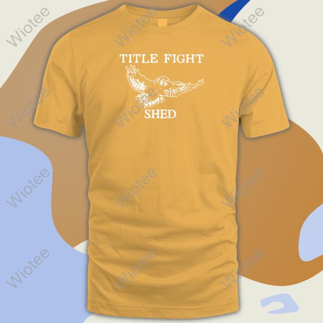 Title Fight Shed Owl Long Sleeve T Shirt Title Fight Merch Title Fight Shed Owl Crewneck Sweatshirt Coldcutsmerch