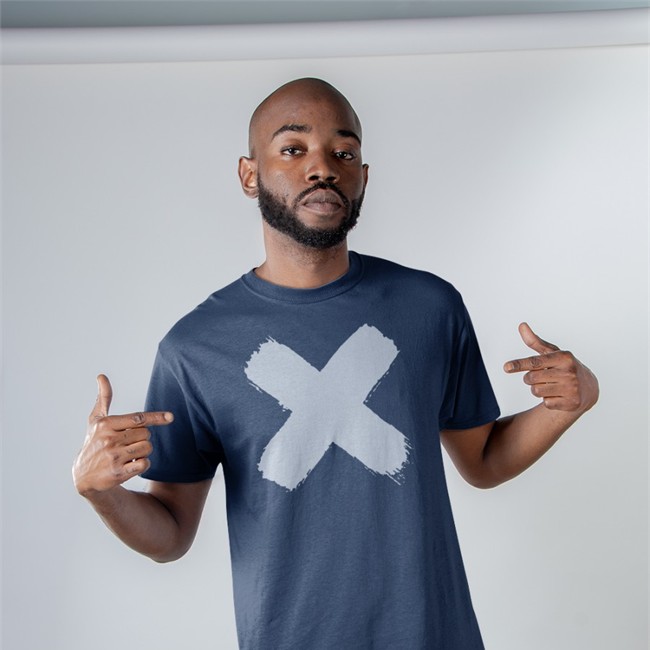 Kevin Hart Merch Store X Washed Blue Tee