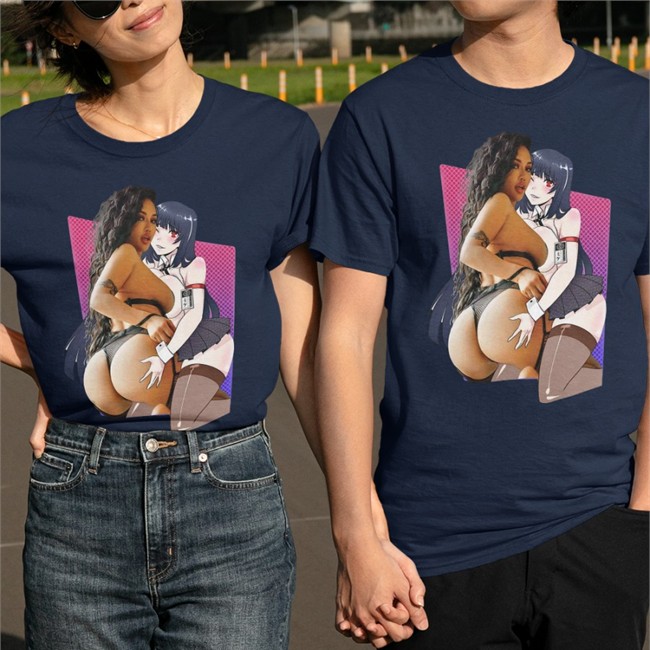 Yumeko X Ashley Black T Shirt Ashley Vee Merch Annjelife Yumeko X Ashley Shirt