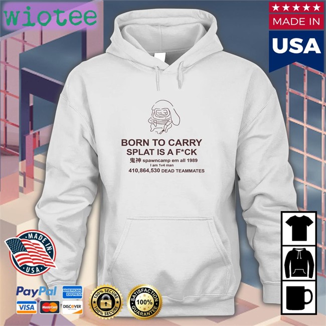 Mocha Born To Carry Splat Is A Fuck Edition Limited Tee MochaSplats