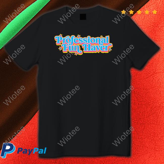 Dizzy Dyl Merch Professional Fun Haver Black Shirts