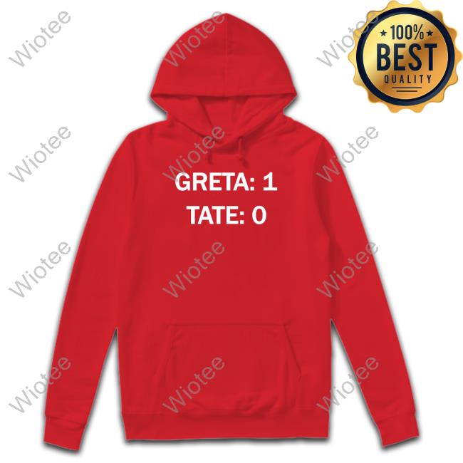 Official Greta 1 Tate 0 Shirt Official Greta 1 Tate 0 Shirts