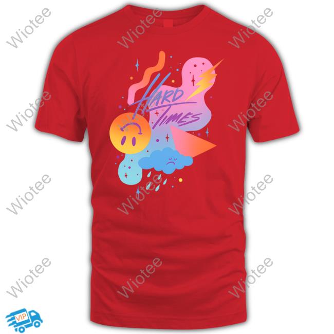 Hard Times Shirt Paramore Paramore Merch Hard Times Gradient Shapes Long Sleeve Tee
