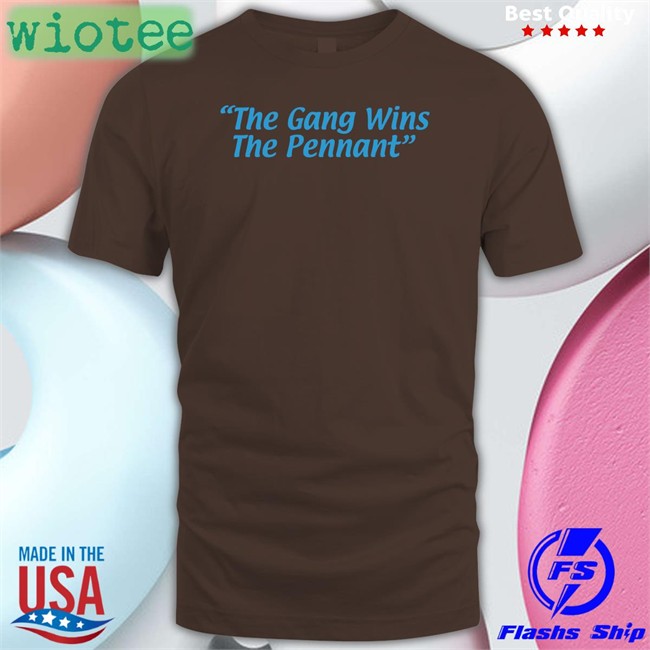Breakingt The Gang Wins The Pennant Tank Top The Gang Wins The Pennant Sweatshirt