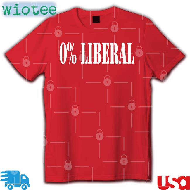 Tactical Savage Apparel Shop 0% Liberal Shirt 2022 Real Bryson Gray