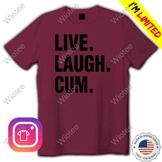 Official Live Launch Cum Shirt Chrismel Schleeb Live Launch Cum Long Sleeve T Shirt