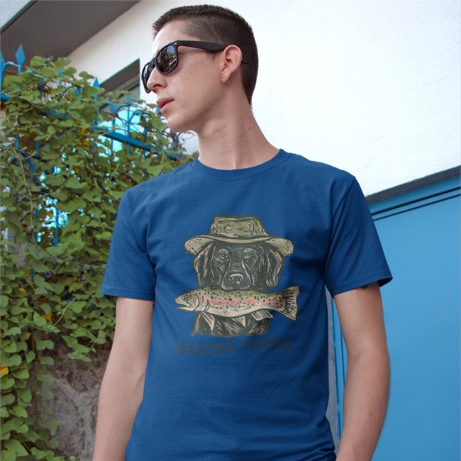 Barstool Fishing Tee Shirt Red Line Radio Merchandise Barstool Fishing Tee Shirt Barstool Sports