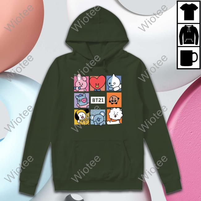 BT21 Hoodie BT21 Hoodie Shirt Space Jj Namedillegirl