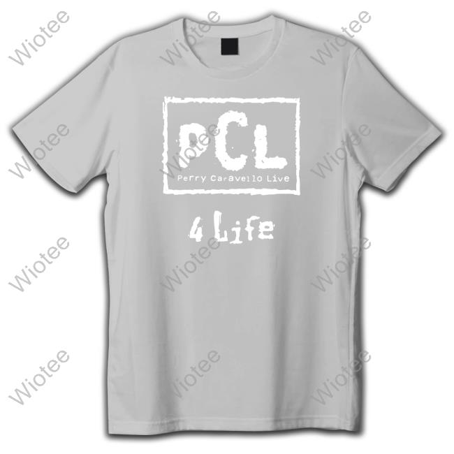 Perrycaravellolive Merch Pcl 4 Life Tee Perry Caravello Live