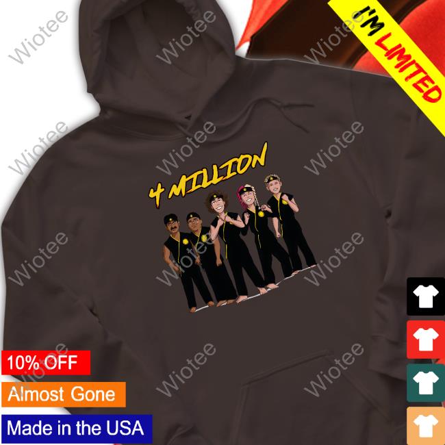 Official Baylen Levine Merch 4 Million Subscribers White Tee