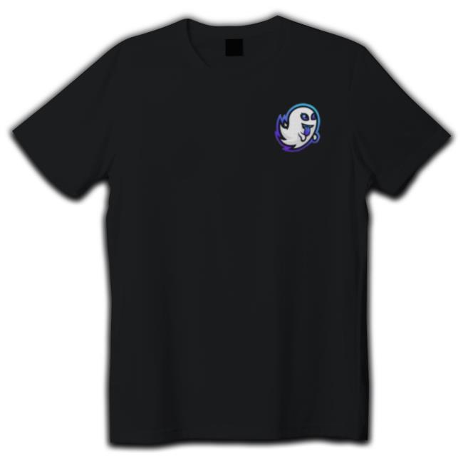Ninja Ghosty Split Crop Crewneck Sweatshirt
