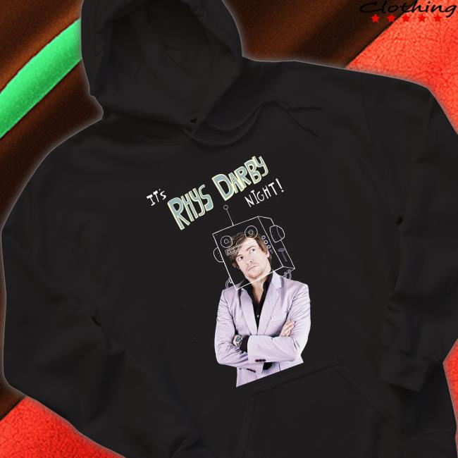 It’s Rhys Darby night Cute Design portrait Hoodie