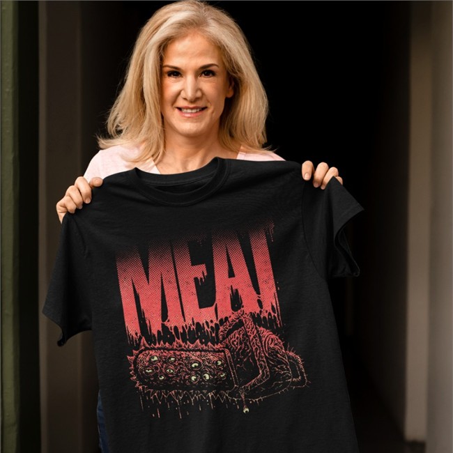 Meat Canyon Store Chainsaw Meat Tee Shirt Bow Seh Mah