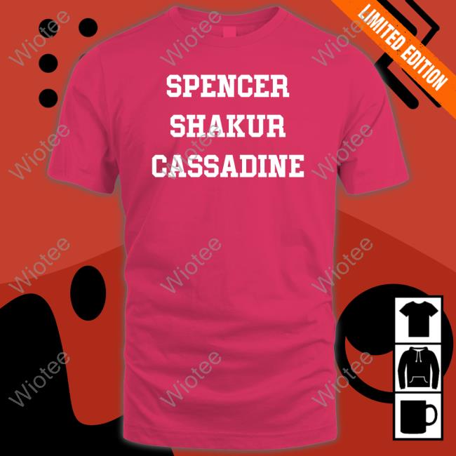 Official Spencer Shakur Cassadine T Shirt