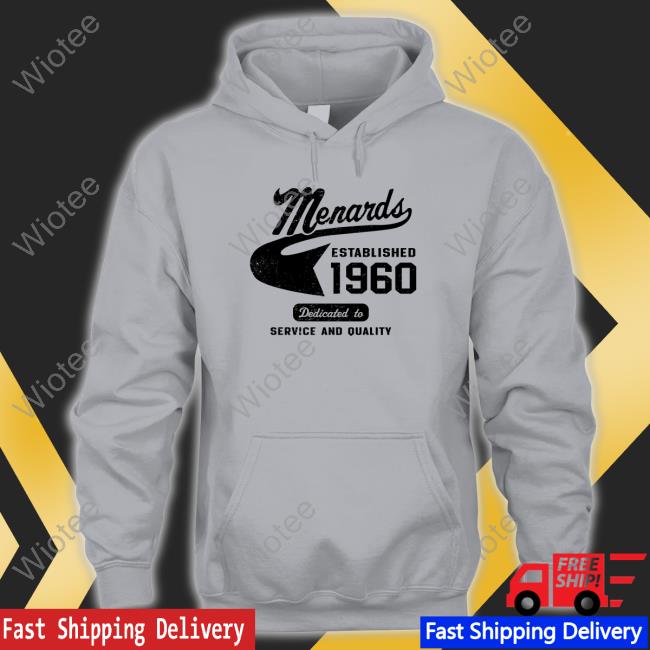 Official Menards Established 1960 Tee Shirt Official Menards Established 1960 Tee