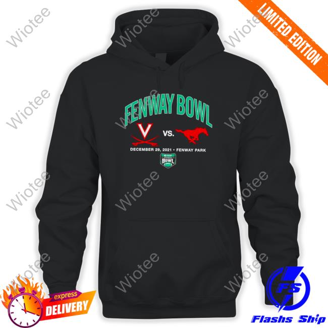 Official Virginia Cavaliers vs SMU Mustangs 2022 Fenway Bowl Dueling Sweatshirt