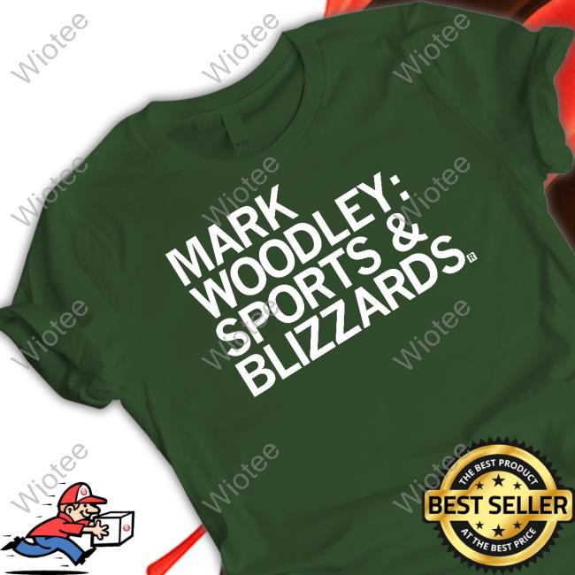 Mark Woodley Sports & Blizzards T Shirt Mark Woodley Sports & Blizzards Hooded Sweatshirt Raygun Merch