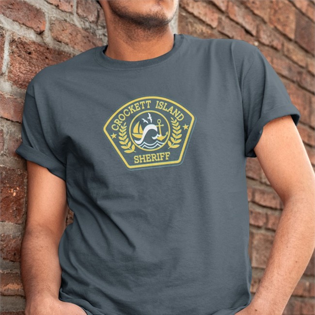 Rahul Kohli Crockett Island Sheriff Long Sleeve Shirt Kevin Mcdermott Cotton Bureau Shop
