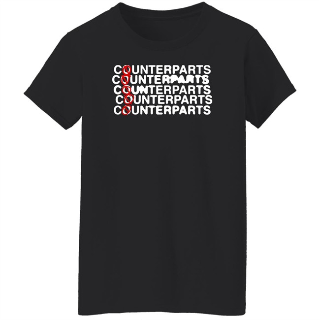 Counterparts Stacked Logo Long Sleeve Shirt Counterparts Merch Counterparts Merch Counterparts Stacked Logo Long Sleeve Shirt