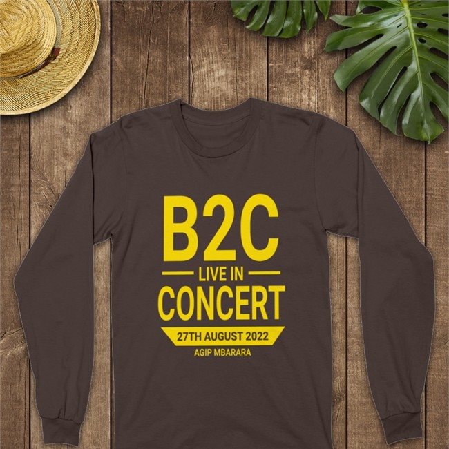 B2c Live In Concert 27 Th August 2022 Agip Mbarara T-Shirt The Cartoon Guy Official Mbarara