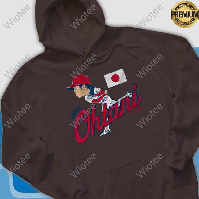 Shohei Ohtani Crewneck Sweatshirt Shohei Ohtani Japan Caricature Shirt