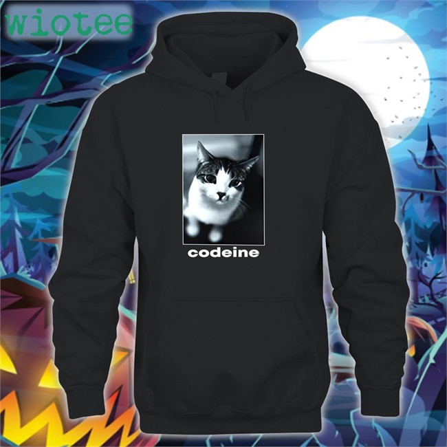 Cat Codeine Crewneck Sweatshirt Original Cat Codeine Shirt Biggestcatluv3r