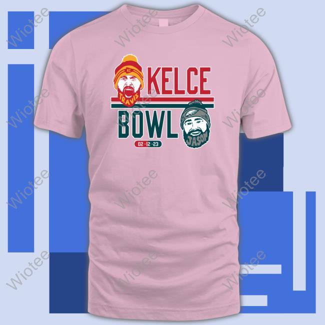 Jason Kelce Travis Kelce Super Bowl 02-12-23 Tee Jason Kelce Travis Kelce Super Bowl 02-12-23 Hooded Sweatshirt