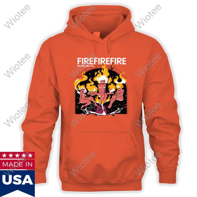 Akai Riot Fire Burning Yor You Hoodie