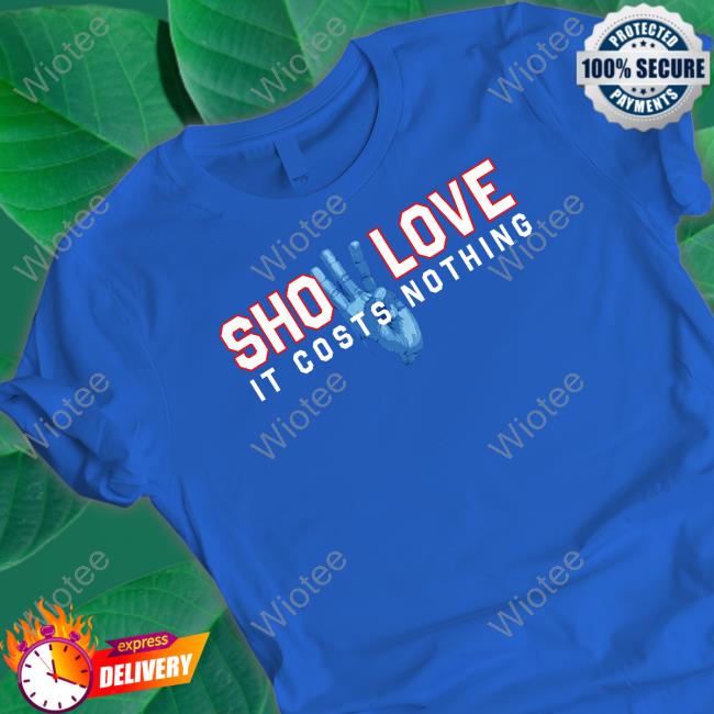 Damar Hamlin Show Love It Costs Nothing Tee Shirt Show Love It Costs Nothing Tee