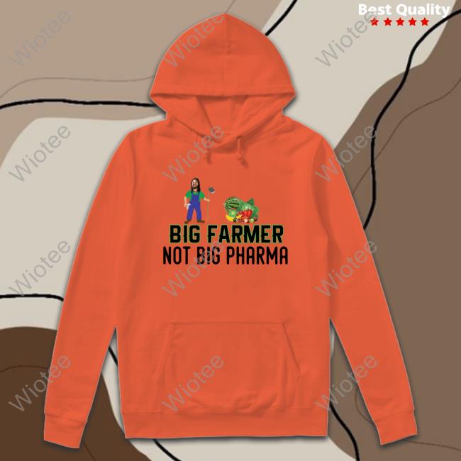 Official Dream Rare Merch Big Farmer Not Big Pharma T-Shirt An0maly