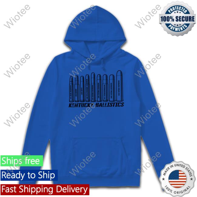 Kentucky Ballistics Elephant Bullets Sweatshirt Official Kentucky Ballistics Elephant Bullets Long Sleeve Shirt