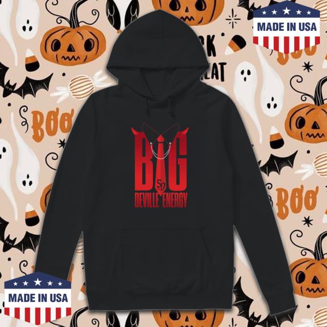 WWE Sonya Deville Big Deville Energy Hoodie WWE Sonya Deville Big Deville Energy Hooded Sweatshirt