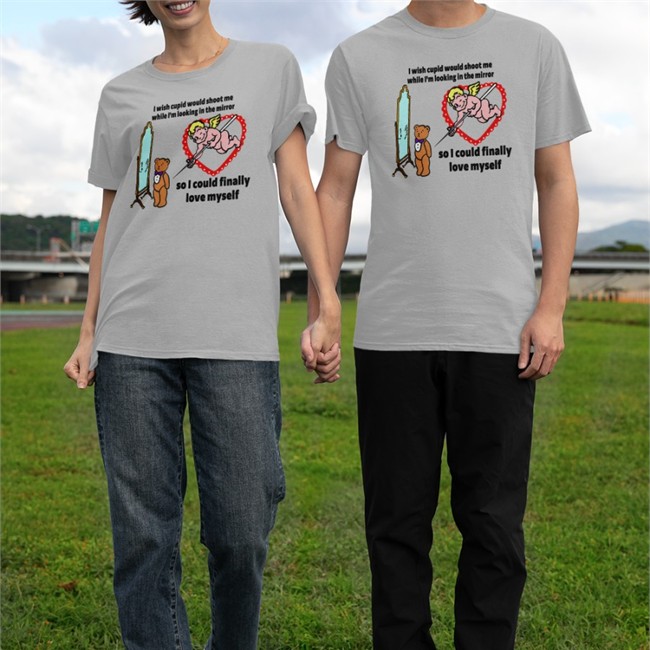 Shirts That Go Hard I Wish Cupid Would Shoot Me Shirt Shirts That Go Hard I Wish Cupid Would Shoot Me Shirt