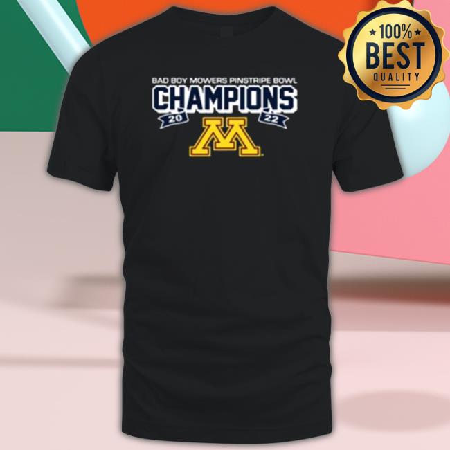 Ncaa Minnesota Golden 2022 Pinstripe Bowl shirt