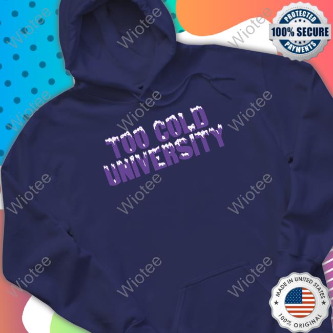 Too Cold University Tee White