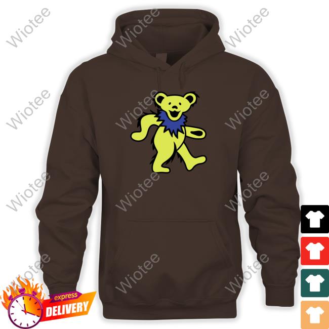 Grateful Dead Section119 Merch Grateful Dead Classic Navy With Yellow Bear Hoodie Grateful Dead Section119 Merch Grateful Dead Classic Navy With Yellow Bear T Shirt